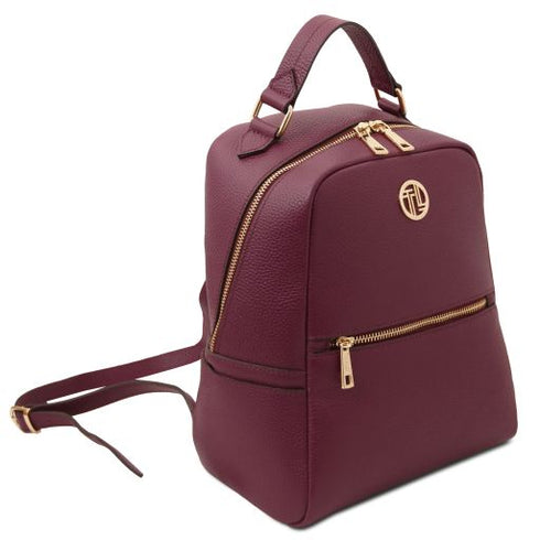 Prisma - Soft leather backpack